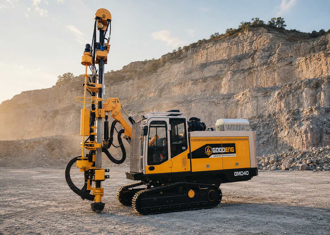 Гусеничная буровая установка Goodeng GMD40S